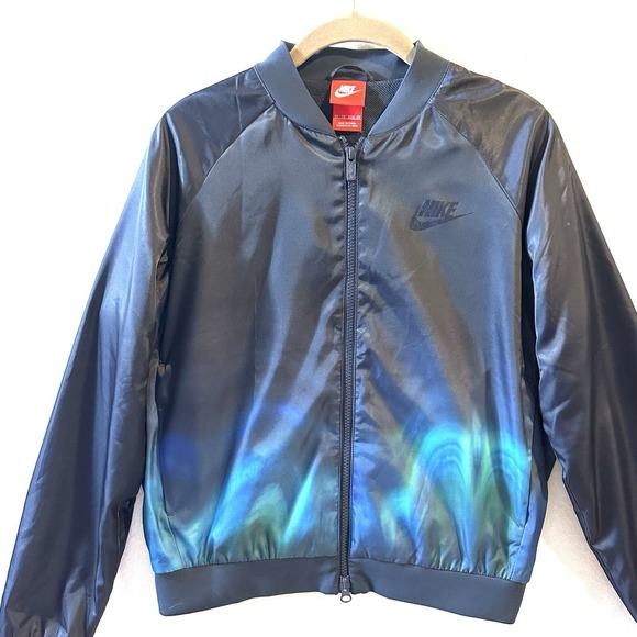 Nike Galaxy Northern Light Bomber Jacket Women's XS Destroyer - Picture 1 of 13